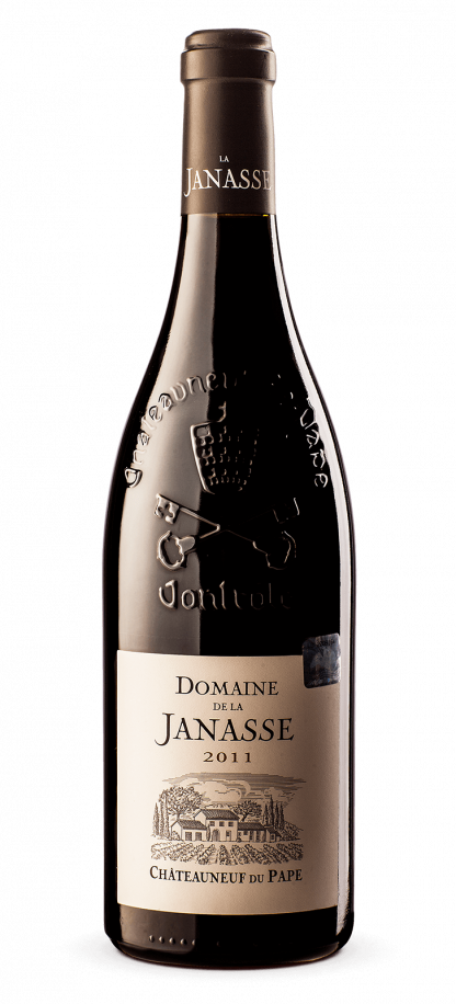 DomaineDeLaJanasse-Tradition-ChateauneufDuPape-Rouge-2011.png