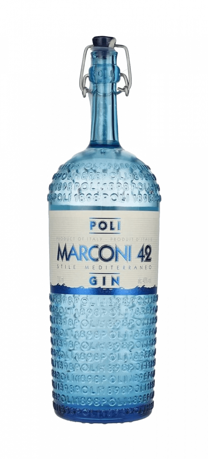 Джин 42. Джин Poli Marconi 46, 0.7 л. Джин Маркони. Маркони напиток.