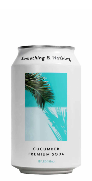 Lemonade "Something & Nothing Cucumber Seltzer" 330 ml
