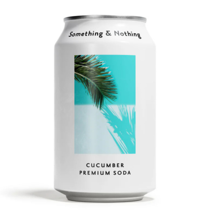 Something & Nothing Cucumber Seltzer