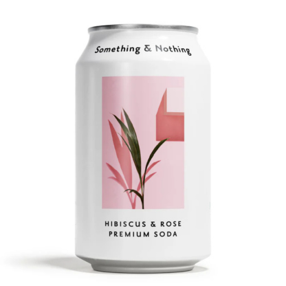Something & Nothing Hibiscus-Rose Seltzer