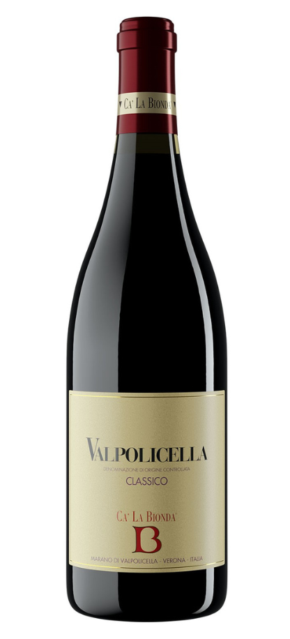 Ca la Bionda Valpolicella Classico DOC BIO 2023