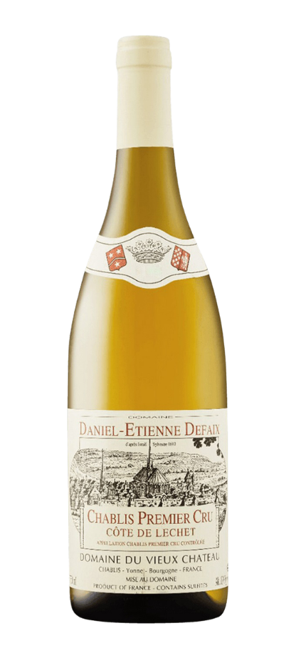 Daniel-Etienne Defaix "Lechet" Chablis 1er Cru 2012, Burgundijas blatvīns