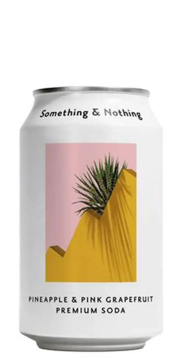 Lemonade "Something & Nothing Pineapple and Pink Grapefruit" 330 ml