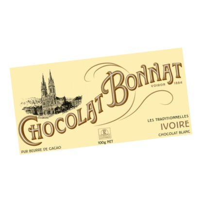 Bonnat baltā šokolāde "Ivoire"