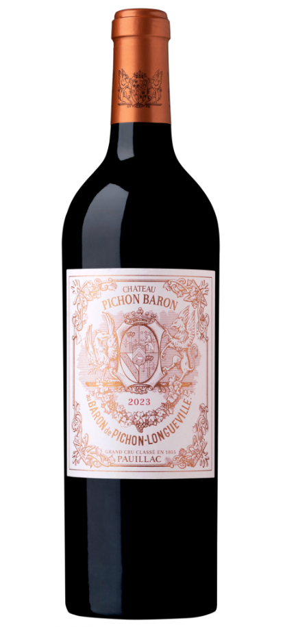 Chateau Baron Pichon-Longueville Pauillac 2022, Bordo sarkanvīns