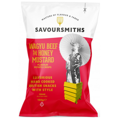 Čipsi ar liellopa, medus un sinepju garšu