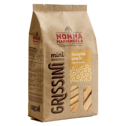 Mini grisīni ar sezama sēklām