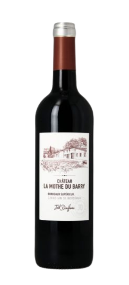 Chateau La Mothe du Barry Bordeaux Superieur 2023, Bordo sarkanvīns