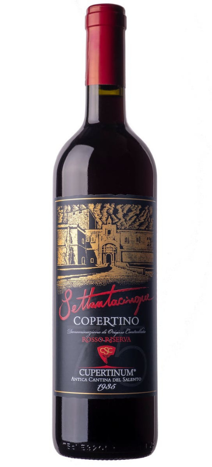Cupertinum Copertino DOC 75 Riserva 2015