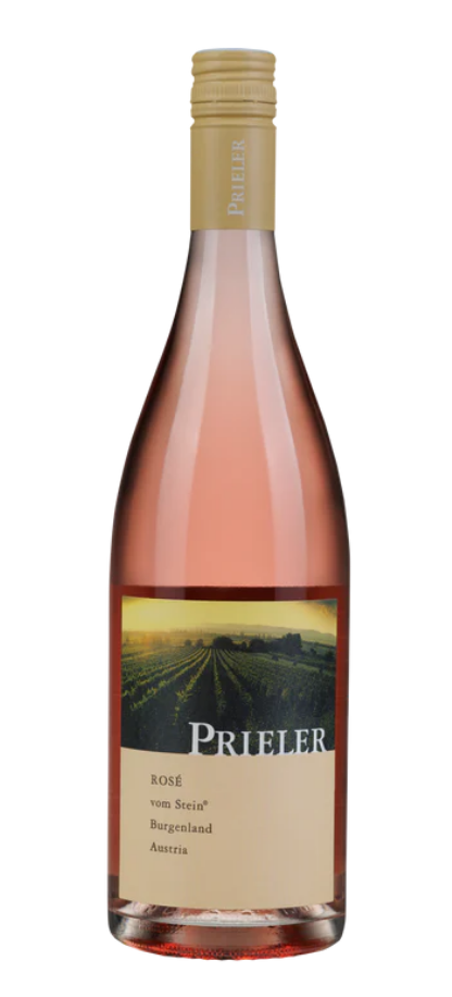 Prieler "Rose vom Stein" Blaufrankisch 2025, Austrijas rozā vīns