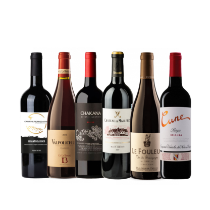 Sarkanvīna komplekts