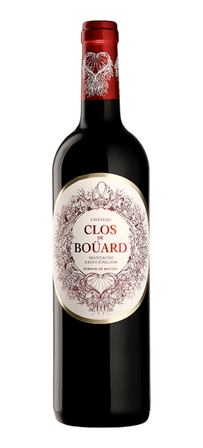 Chateau Clos de Bouard Montagne St. Emilion 2017, Bordo sarkanvīns