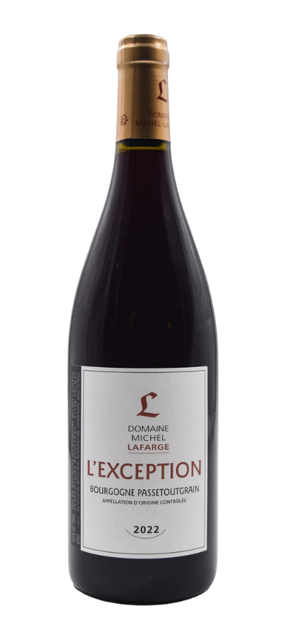 Lafarge "L'Exception" Bourgogne Passetoutgrain 2022, Burgundijas sarkanvīns