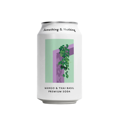 Limonāde "Something&Nothing Mango & Thai Basil" 330ml